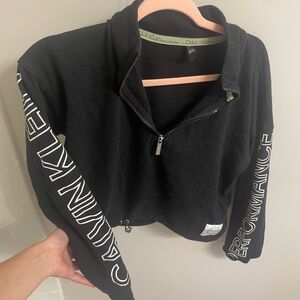 Calvin Klein Black Cowl Neck Sweater